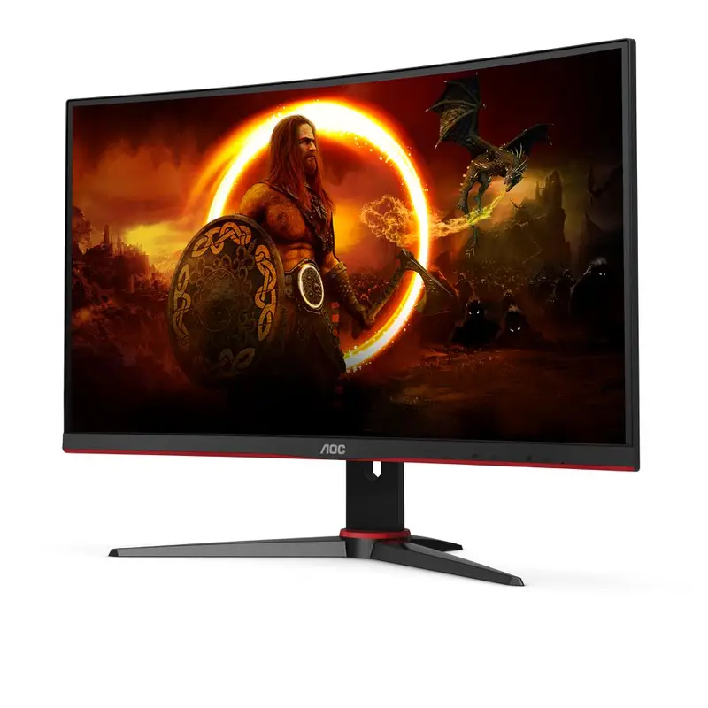 AOC C24G2AE 23.6 Inch 1920 x 1080 Pixels Full HD VA Panel HDMI DisplayPort VGA LED Monitor