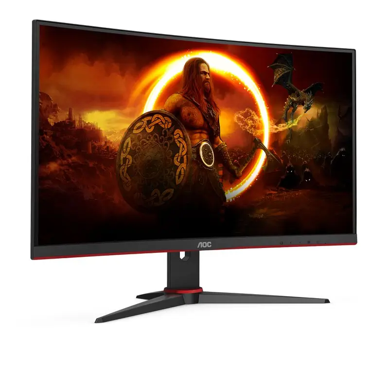 AOC C24G2AE 23.6 Inch 1920 x 1080 Pixels Full HD VA Panel HDMI DisplayPort VGA LED Monitor