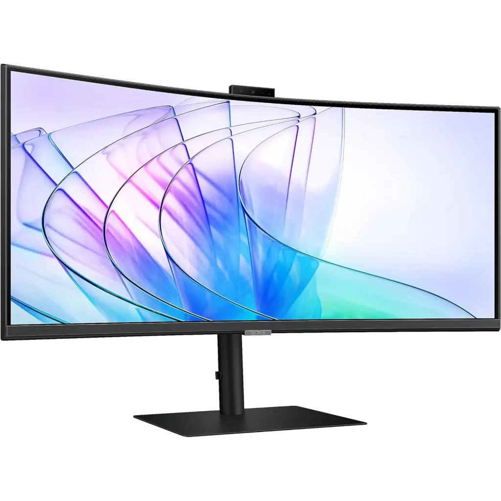 Samsung S65VC ViewFinity 34 Inch 3440 x 1440 Pixels Wide Quad HD VA Panel HDMI DisplayPort USB-C USB Monitor