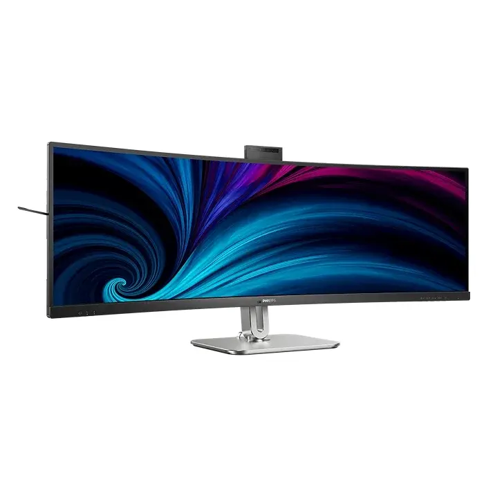 Philips 5000 Series 48.8 Inch 5120 x 1440 Pixels Dual Quad HD VA Panel HDMI DisplayPort USB-C Curved Business Monitor