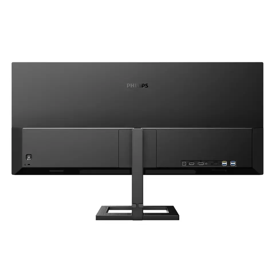 Philips E Line 346E2LAE 34 Inch 3440 x 1440 Pixels Wide Quad HD VA Panel HDMI DisplayPort USB-C Monitor