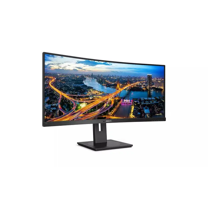 Philips B Line 346B1C 34 Inch Curved Ultra Wide Quad HD 3440 x 1440 Pixels 100Hz Refresh Rate HDMI DisplayPort USB C LED Monitor