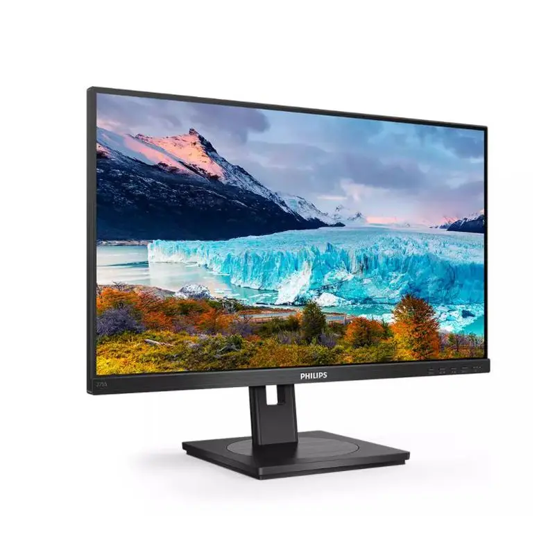 Philips S Line 275S1AE 27 Inch 2560 x 1440 Pixels 2K Quad HD Resolution 75Hz Refresh Rate IPS Panel HDMI DisplayPort LED Monitor