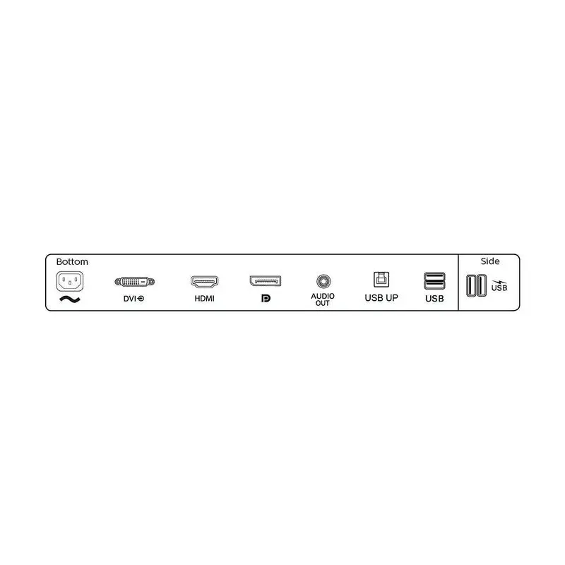 Philips 275B1 27 Inch 2560 x 1440 Pixels Quad HD IPS Panel HDMI DisplayPort DVI Monitor