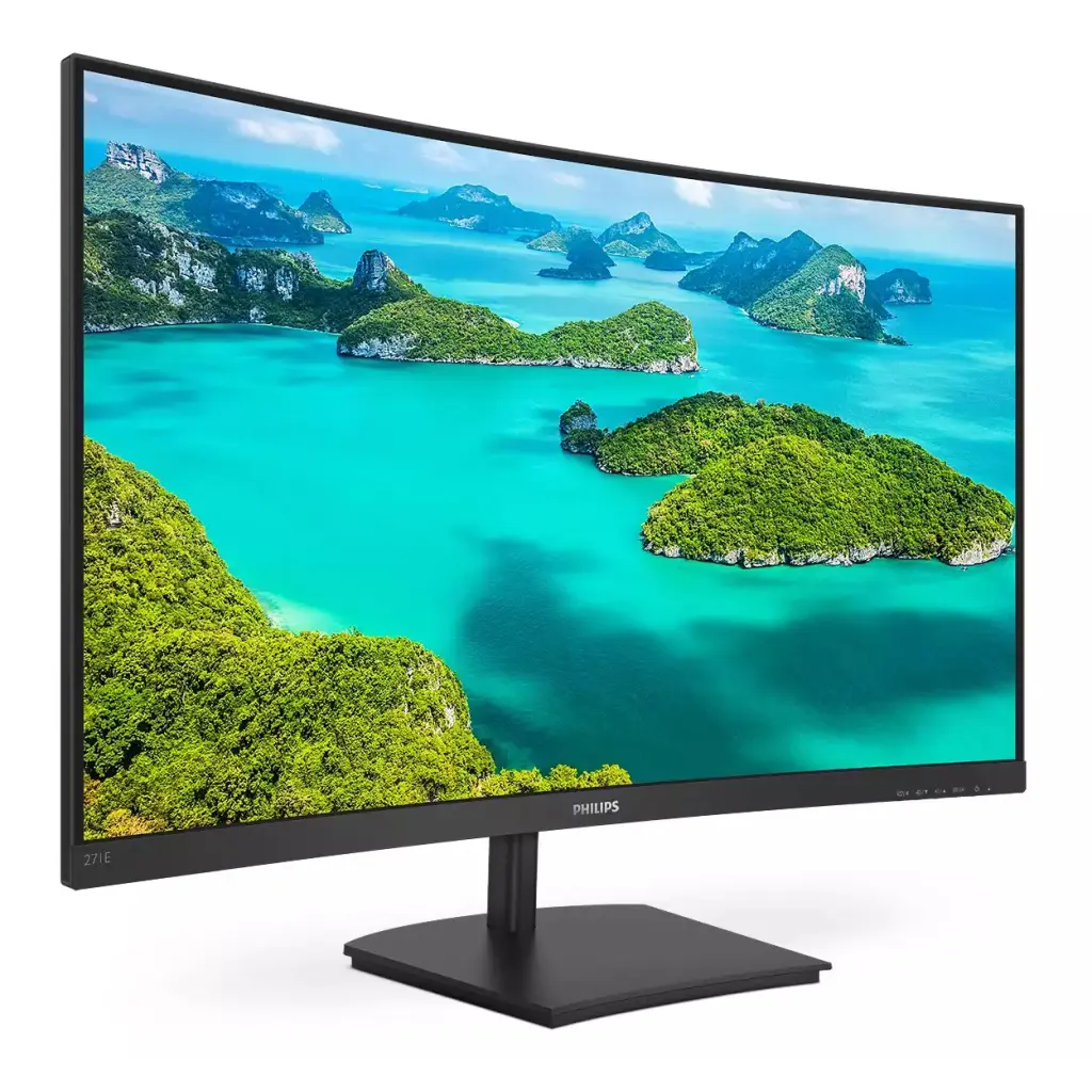 Philips E Line 271E1SCA 27 Inch 1920 x 1080 Pixels Full HD Resolution HDMI VGA LED Monitor