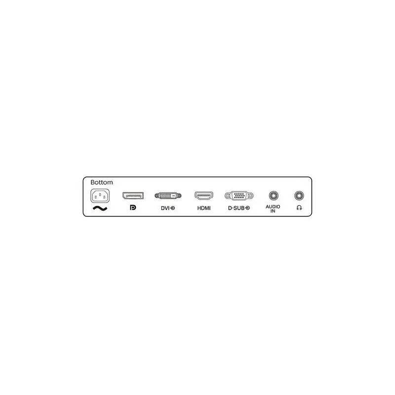 Philips S Line 242S1AE 23.8 Inch 1920 x 1080 Pixels Full HD Resolution HDMI DIsplayPort VGA LED Monitor
