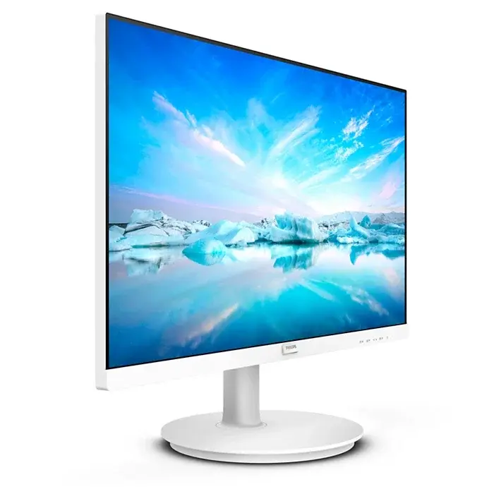 Philips V Line 241V8AW 23.8 Inch 1920 x 1080 Pixels Full HD IPS Panel HDMI VGA White Monitor