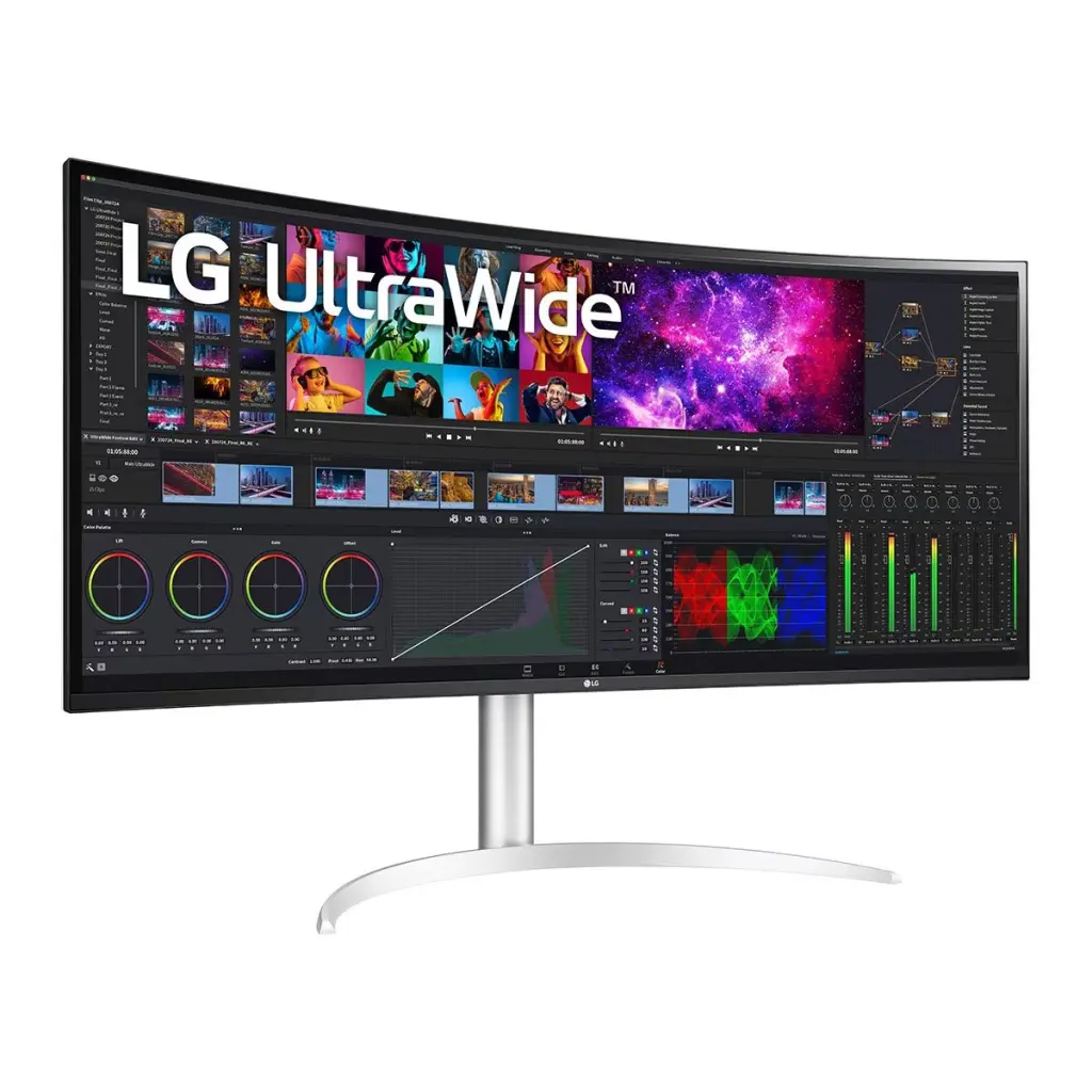 LG 40WP95CP-W 39.7 Inch 5120 x 2160 Pixels 5K 2K Ultra HD IPS Panel HDMI DisplayPort USB-C Thunderbolt 4 LED Monitor