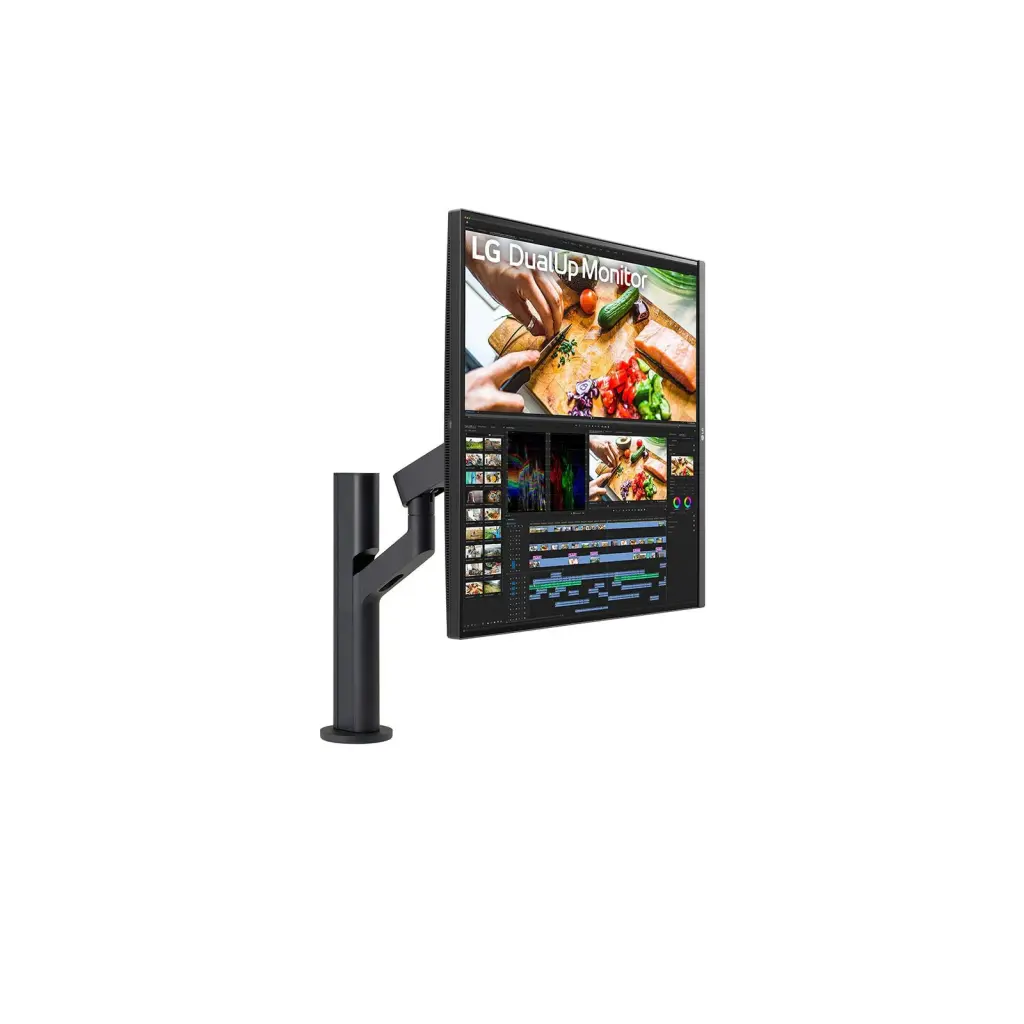 LG 28MQ780B 27.6 Inch 2560 x 2880 Pixels Quad HD Resolution DualUp Ergo HDMI DisplayPort USB LED Monitor