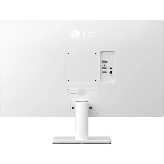 LG US550 27 Inch 3840 x 2160 Pixels 4K Ultra HD IPS Panel HDMI DisplayPort White Monitor