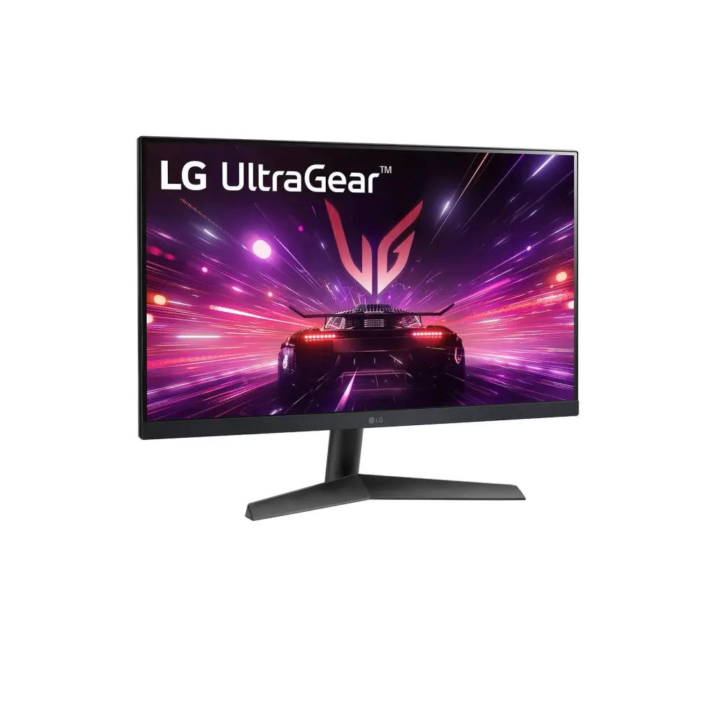 LG UltraGear 24GS60F-B 24 Inch 1920 x 1080 Pixels Full HD IPS Panel FreeSync HDR10 HDMI DisplayPort Monitor