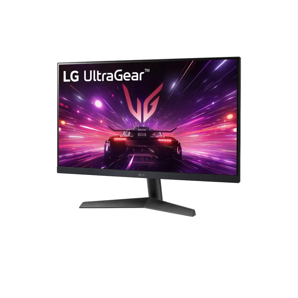 LG UltraGear 24GS60F-B 24 Inch 1920 x 1080 Pixels Full HD IPS Panel FreeSync HDR10 HDMI DisplayPort Monitor