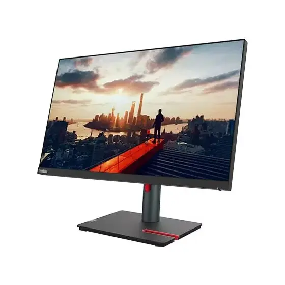 Lenovo ThinkVision P24h-30 23.8 Inch 2560 x 1440 Pixels Quad HD IPS Panel 4ms Response Time HDMI DisplayPort UBS Hub Monitor