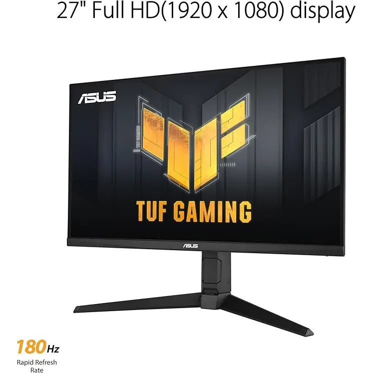 ASUS TUF Gaming VG279QL3A 27 Inch 1920 x 1080 Pixels Full HD Fast IPS HDMI DisplayPort Gaming Monitor