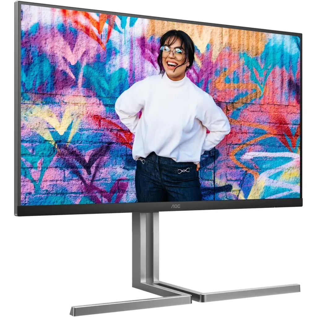 AOC U32U3CV 32 Inch 3840 x 2160 Pixels 4K Ultra HD Nano IPS HDMI DisplayPort USB-C Adaptive Sync Monitor