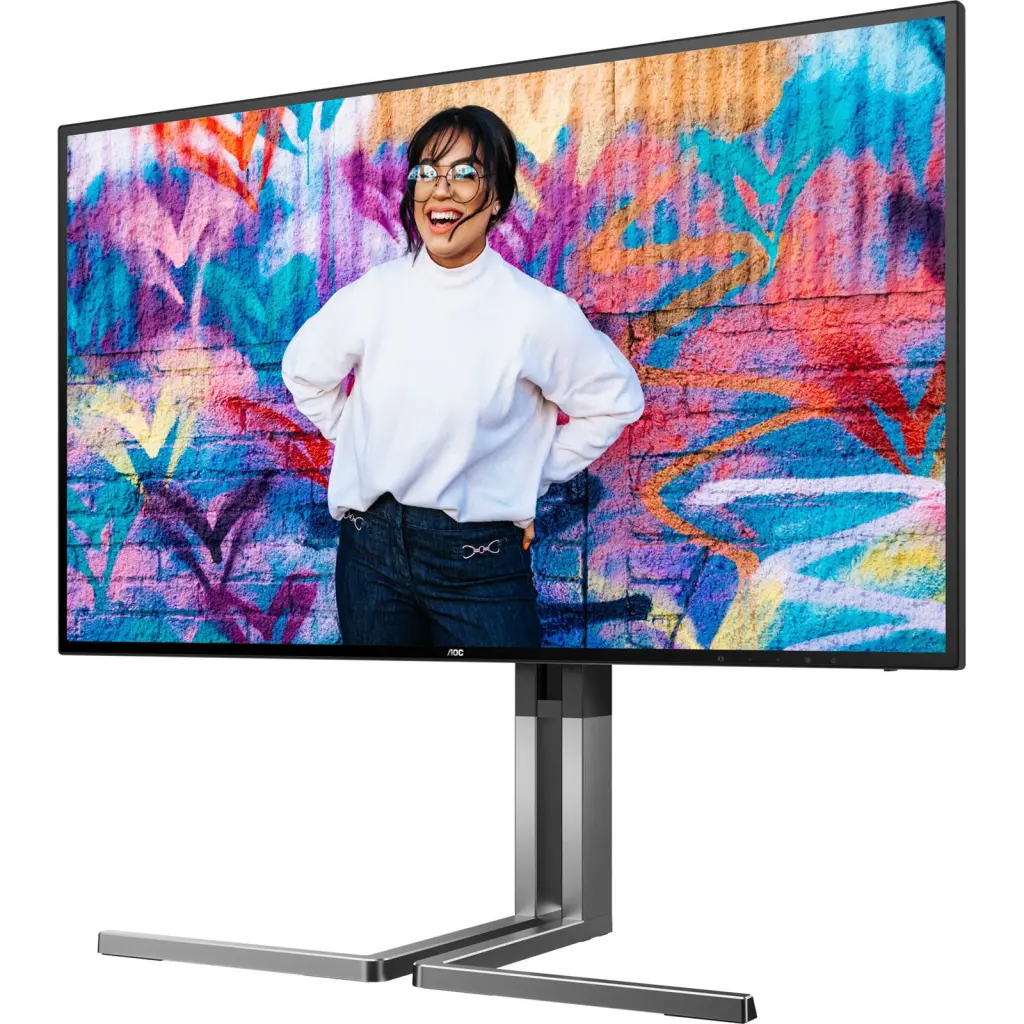 AOC U32U3CV 32 Inch 3840 x 2160 Pixels 4K Ultra HD Nano IPS HDMI DisplayPort USB-C Adaptive Sync Monitor