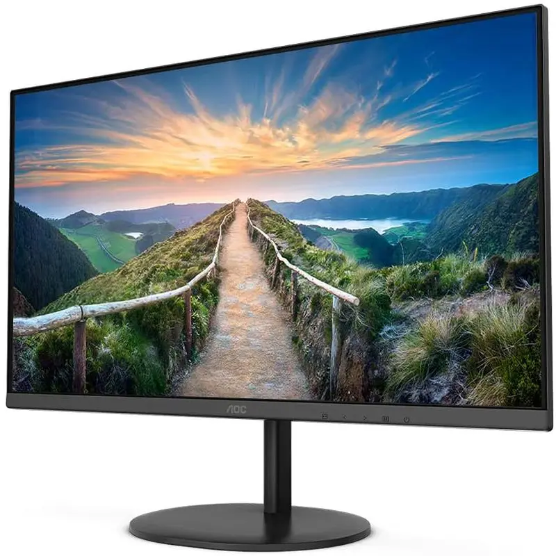 AOC Q27V4EA 27 Inch 2560 x 1440 Pixels Quad HD IPS Panel HDMI DisplayPort Monitor