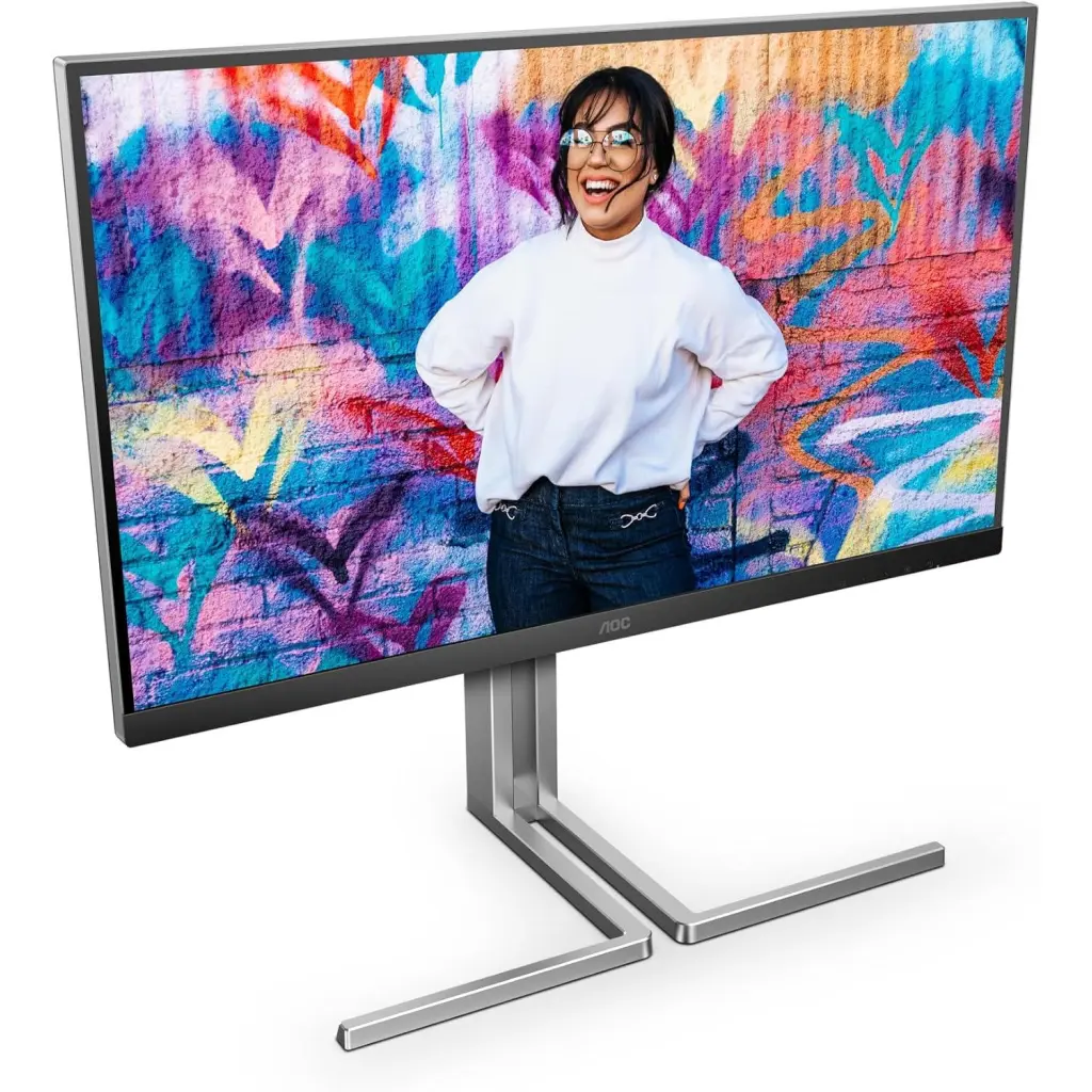 AOC Q27U3CV 27 Inch 2560 x 1440 Pixels 4K Ultra HD IPS Panel HDMI DisplayPort USB-C Adaptive Sync Monitor