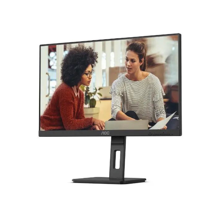 AOC 27E3QAF 27 Inch 1920 x 1080 Pixels Full HD IPS Panel HDMI VGA DisplayPort Height Adjustable Monitor