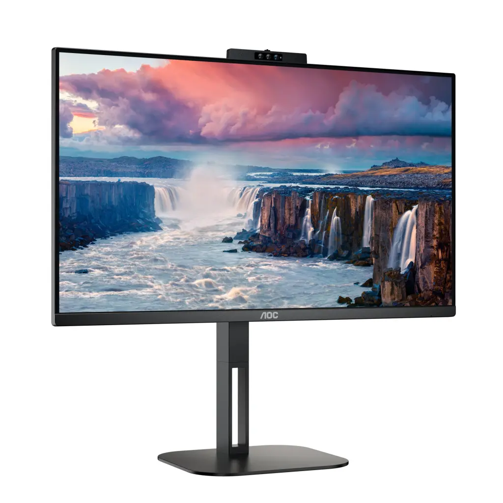 AOC V5 24V5CW 23.8 Inch Full HD IPS Panel USB-C USB-A HDMI DisplayPort LED Monitor