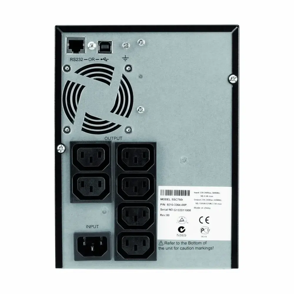 Eaton 5SC 750i 750 VA 525 Watts - 6 x IEC C13 UPS