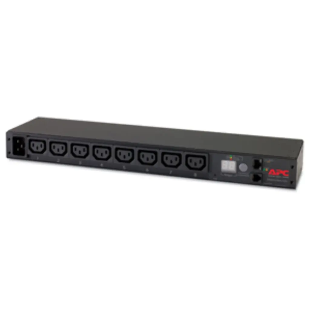 APC Rack PDU Metered 16AS 1U 8x C13 Outlets