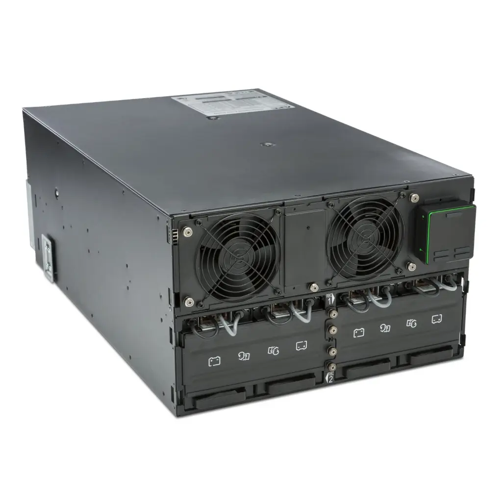 APC Smart-UPS SRT On-Line 10000VA Rackmount 6U 230V/400V 6x C13 4x C19 Outlets Network Card+SmartSlot