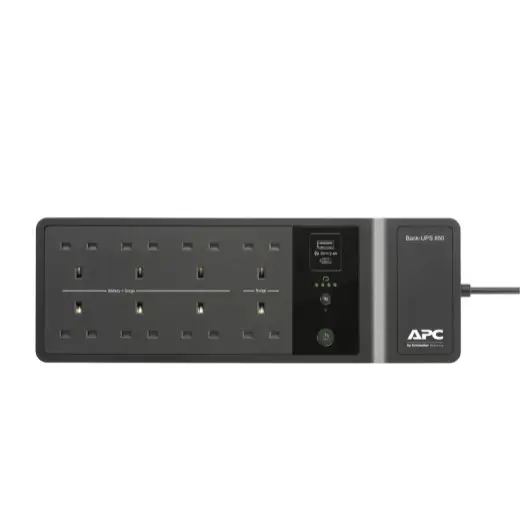 APC Back UPS BE850G2 AC 230 V 520 Watts 850 VA 8 Output Connectors