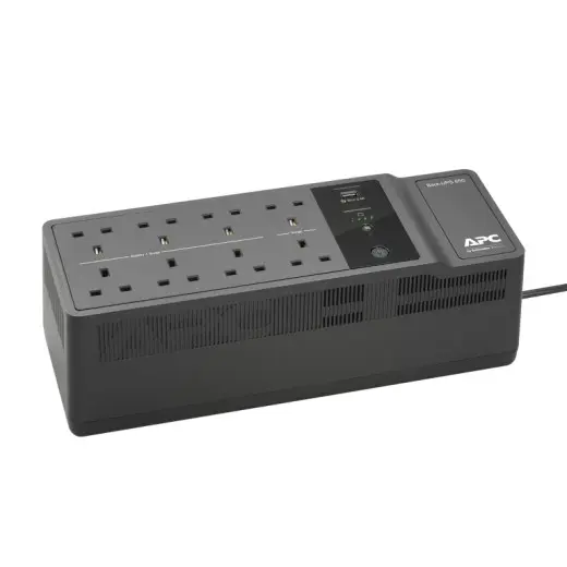 APC Back UPS BE650G2 UPS AC 230 V 400 Watts 650 VA 8 Output Connectors 1x USB Charging Port