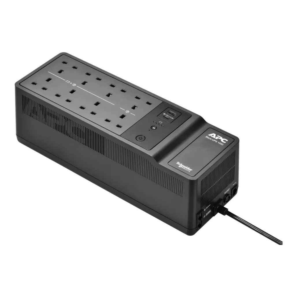 APC Back-UPS 1050VA 600W - 8x British BS1363A Outlets