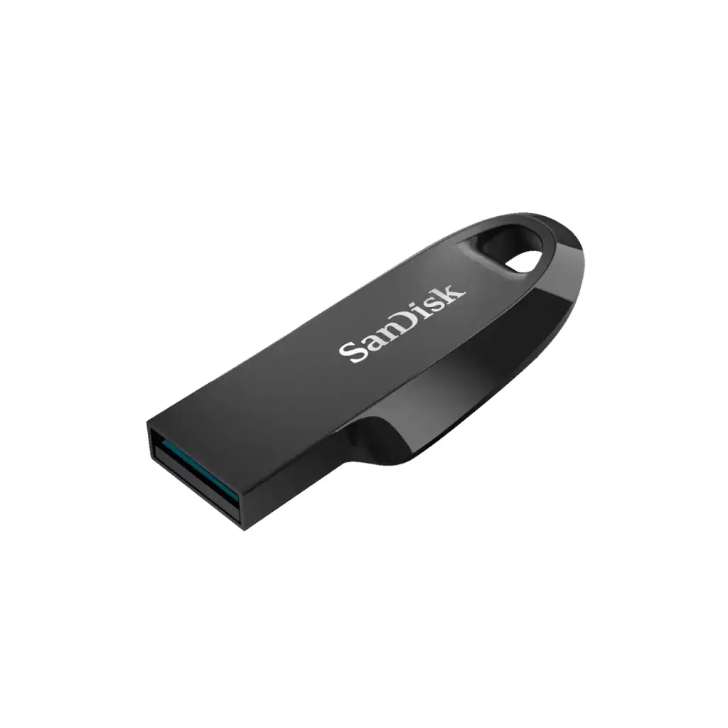 SanDisk Ultra Curve 256GB USB 3.2 Gen 1 Black Flash Drive