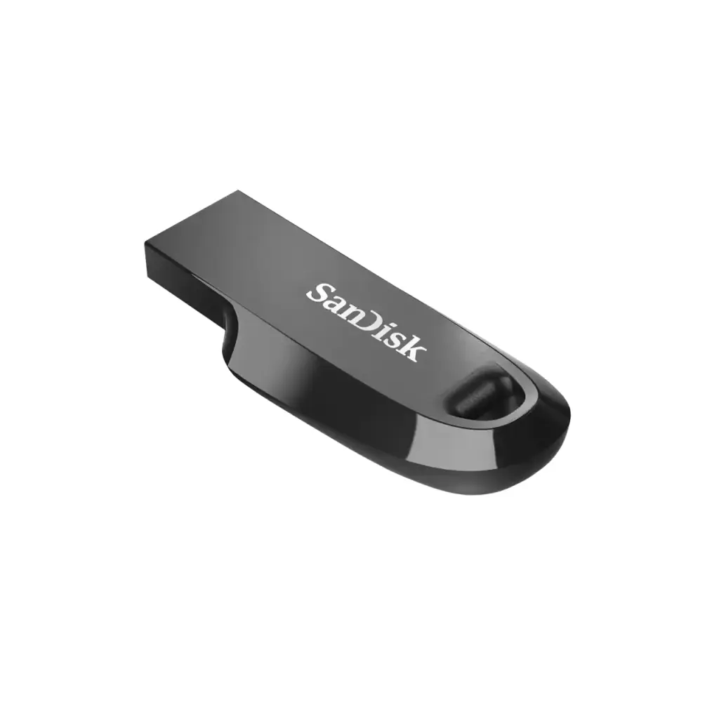 SanDisk Ultra Curve 256GB USB 3.2 Gen 1 Black Flash Drive