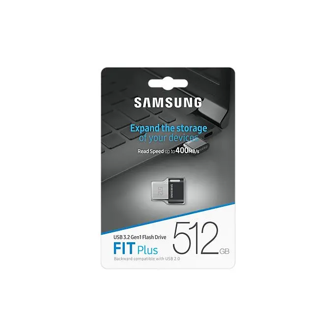 Samsung MUF-512AB 512GB Fit Plus USB Type-A 3.2 Gen 1 Flash Drive