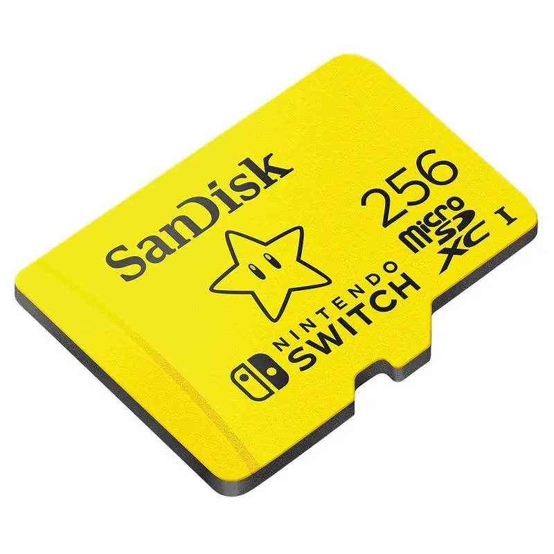 SanDisk 256GB Nintendo CL10 UHS1 MicroSDXC Memory Card