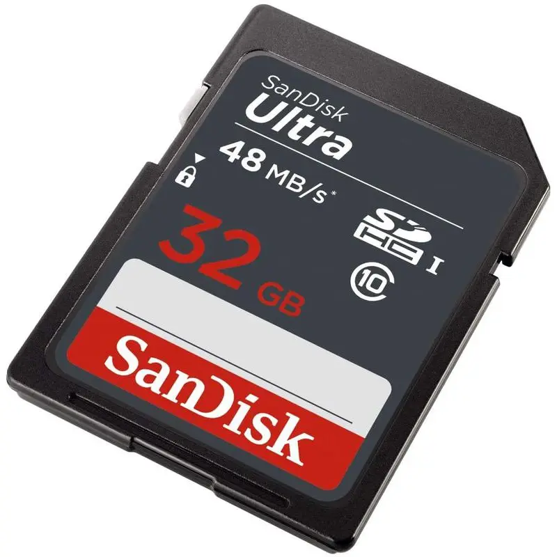 SanDisk Ultra 32GB SDHC UHS I CL10 Memory Card