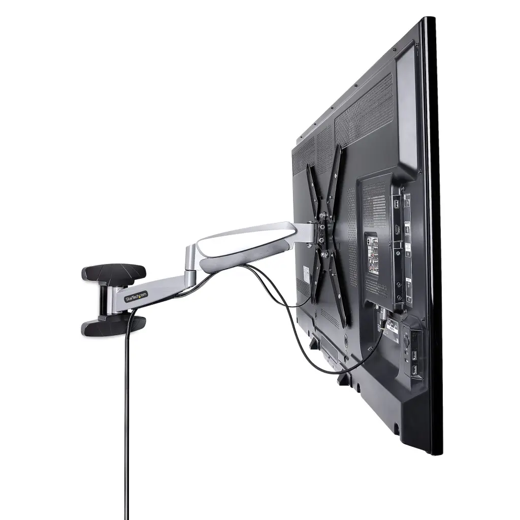 StarTech.com VESA TV Full Motion Wall Mount for 23 Inch to 55 Inch Displays Maximum Weight 30kg