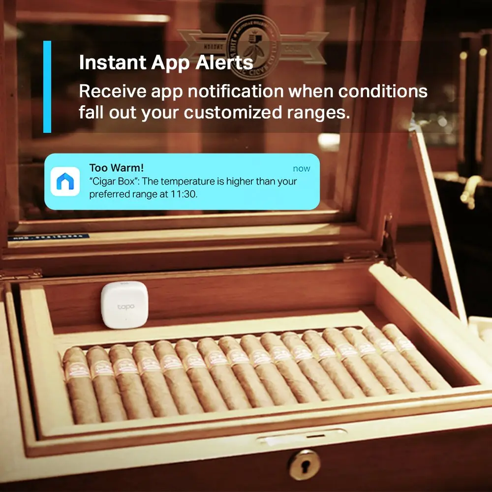 TP-Link Tapo Smart Temperature and Humidity Sensor