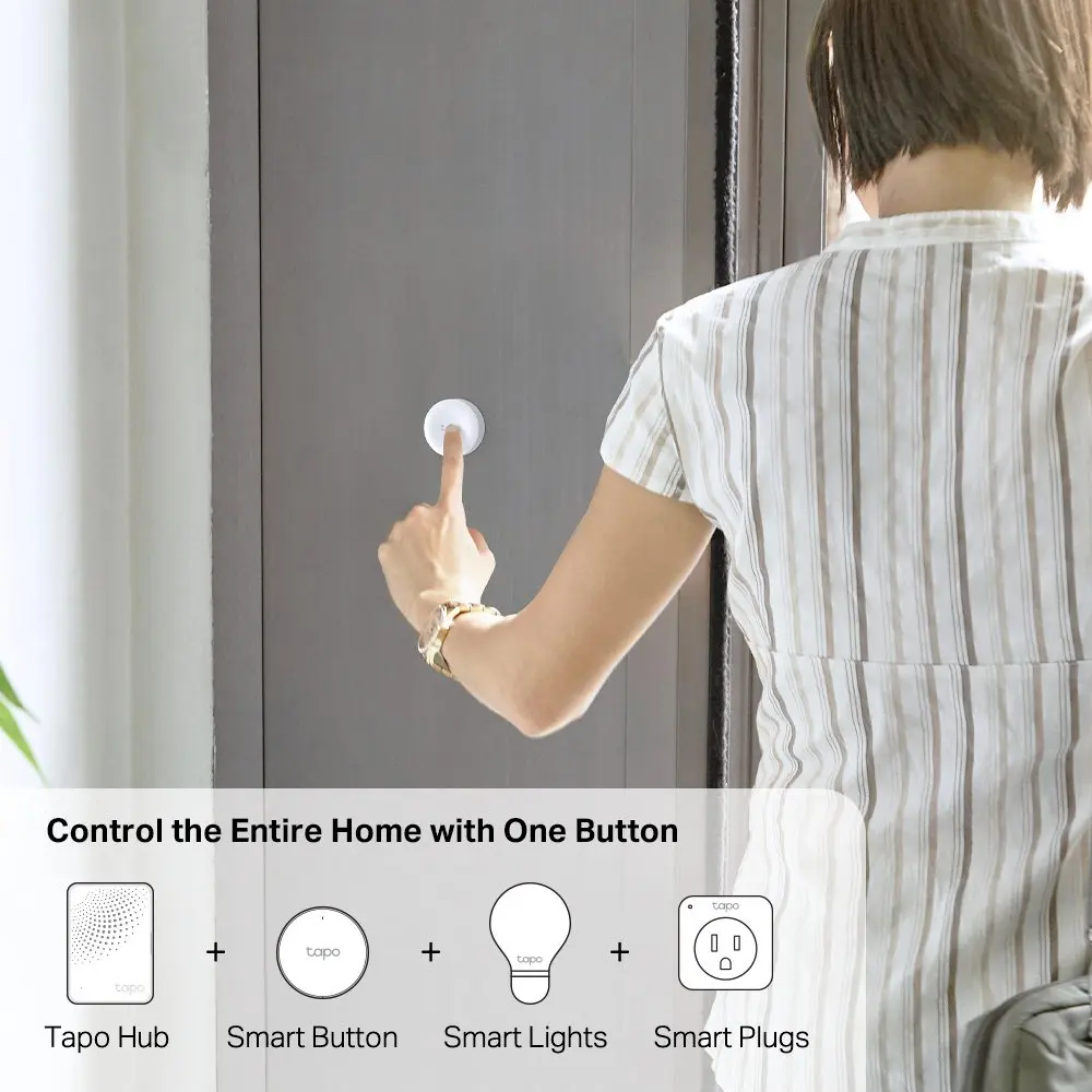 TP-Link Tapo S200B Wireless Smart Button White