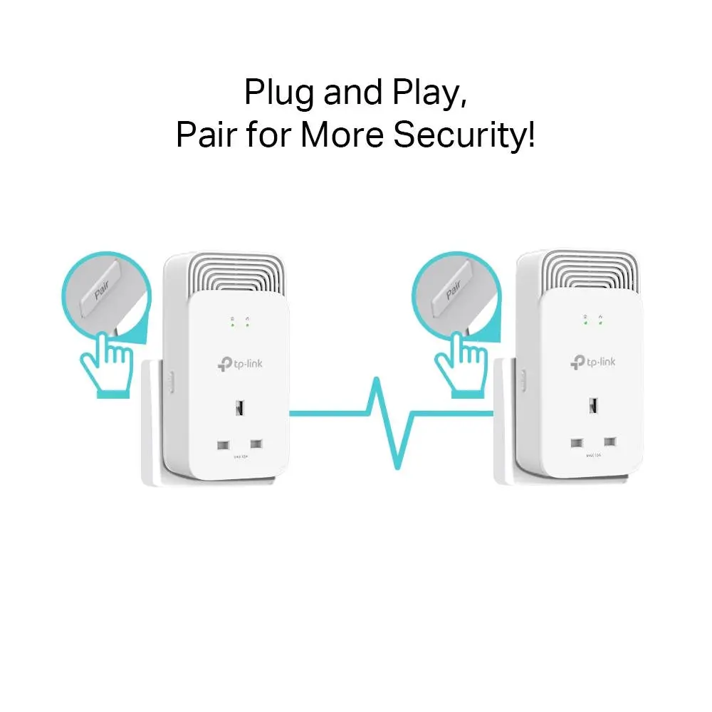 TP-Link G.hn2400 Passthrough Powerline Network Kit 2 Pack