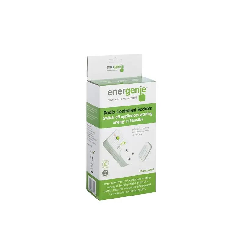 EnerGenie Smart Plugs 3000W 3 Pack White