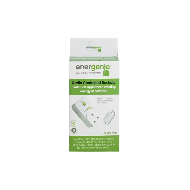 EnerGenie Smart Plugs 3000W 3 Pack White