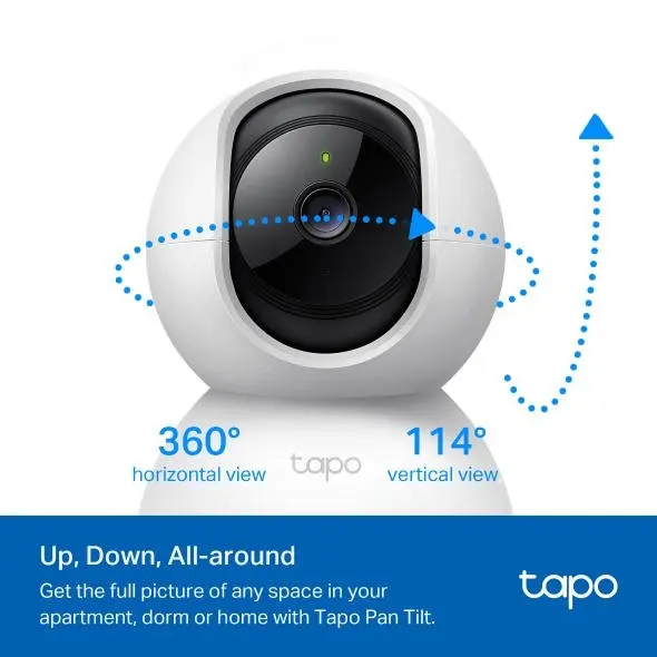 TP-Link Tapo C210 Pan Tilt Home Security Wi-Fi Camera