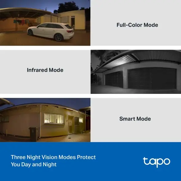 TP-Link Tapo C510W Outdoor Pan Tilt Security Wi-Fi Camera 2 Twin Pack