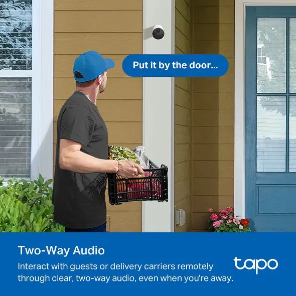 TP-Link Tapo C410 Smart Wire-Free Indoor Outdoor Security Camera