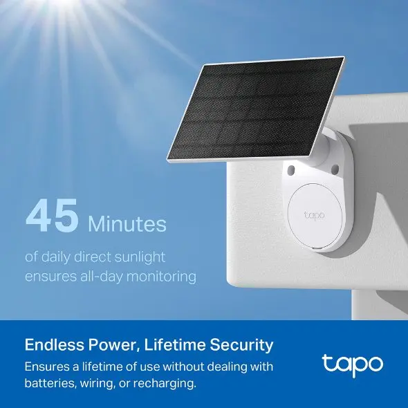 TP-Link Tapo C410 Solar-Powered Security Camera Kit