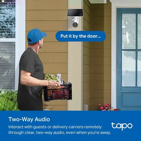 TP-Link Tapo C410 Solar-Powered Security Camera Kit