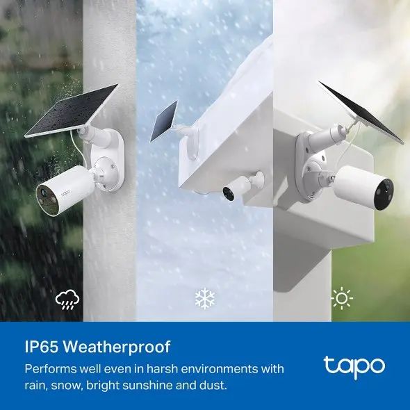 TP-Link Tapo C410 Solar-Powered Security Camera Kit