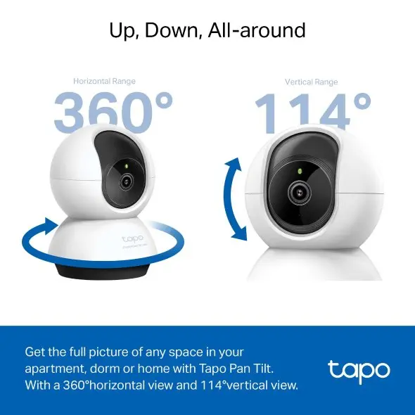 TP-Link Tapo C220 Pan Tilt AI Home Security Wi-Fi Camera