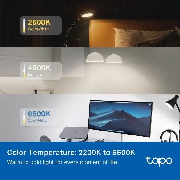 TP-Link Tapo Smart Wi-Fi Multicolour Light Bulb