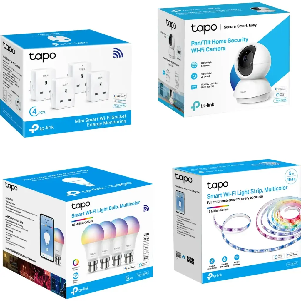 TP-Link Tapo Smart Home Deluxe Starter Pack